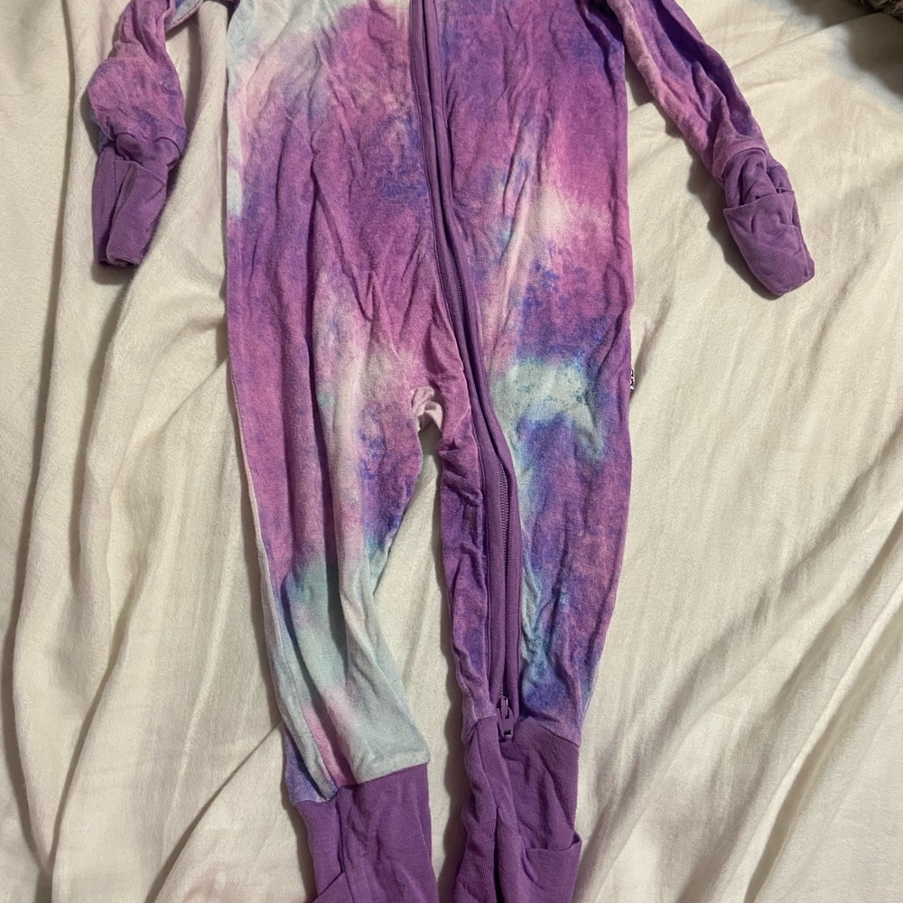 Little Sleepies Tye Die pajamas
